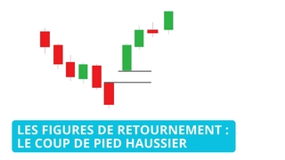 Comprendre la figure du coup de pied haussier dans l’analyse graphique en chandeliers japonais